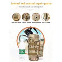 AliExpress NONE Tactical Molle Water Bottle Pouch Holder Outdoor Sports Travel Camping Hiking Cycling Fishing Hunting Kettle Carrier Waist Bag