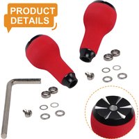 1/2 Kit Fishing Reel Handle Knob FOR DAIWA DIY Modified Spinnings/casting Fishing Reel Knob Grip Pills Casting Reel Accessory