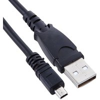 for NIKON SANYO UC-E6 Digital Camera Cable Mini 8P Cord for CoolPix Fuji Panasonic Olympus Sony Data Transfer Charging Wire