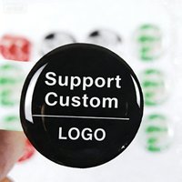 50PCS Custom Epoxy Resin Label Dome Stickers 3D PVC Logo Self-adhesive Labels Waterproof