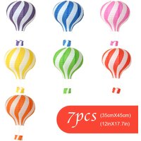 12inch 30cm DIY Hanging Hot Air Balloon Paper Lanterns Reusable Party Ball Lamps Decor Halloween Christmas Wedding Birthday