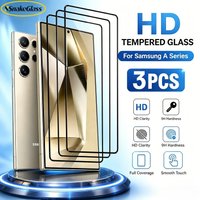 3PCS HD Tempered Glass for Samsung Galaxy S26 Plus S25 Ultra S24+ S23 S22 S21+ S20FE S10E S7Edge Screen Protector Anti-Scratch