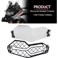 LOGO F850GS F750GS Headlight Cover Protection Grille Mesh Guard For BMW F 850 GS F 750 GS 2018-2023 2021 Motorcycle Accessories