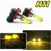 2pcs H11 H8 H9 HB3 HB4 Yellow Halogen Bulb H1 H3 H4 H7 55W Super Yellow Anti Fog Bulb 3000K 9012 HB3 HB4 12V Automobile Headlamp