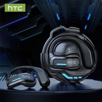 AI Translator Earphone HTC NE02 Open Ear Wireless Bluetooth Headphones Hifi Sound Quality Low Lacenty Sport Earbuds With Mic