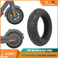 10 Inch 10x2.5 60/70-6.5 Solid Tire for Ninebot Max G30 G30D Electric Scooter Honeycomb Tubeless Tire Front Rear Damping Tyre