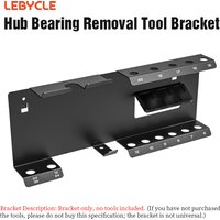 LEBYCLE Bike Hub Bearing Removal Tool Bracket Wheel Hub Puller Tool Bracket Bike Bearing Remove Tool Bracket