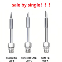 1pcs 510 Interface Soldering Iron Head Mini Portable Soldering Iron Tip Accessories Tool 8W USB Solder Tip