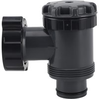 Swimming Pool Plunger Valve 38mm ABS Anti Clogging Efficient On Off Plunger Valves for Replacement Swimming Pool Plunger Valve