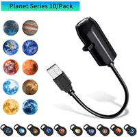 USB Plug Projection Lamp Planet/Halloween/Christmas Theme Replacement Lamp Strip Indoor Ceiling Decoration Projection Lamp