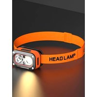 Ultra-Bright Rechargeable LED Headlamp with 5 Modes USB Charging 60° Adjustable Light for Camping Running
