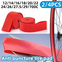 2/4PCS Bicycle Inner Tube Puncture Resistant Tire Pad 12/14/16/18/20/22/24/26/27.5/29/Inch 700c Mountain Bike Road Bike High-Pre