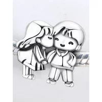 Silver-Plated Graduate Boy Charms Beads Fit Original Bracelets Bag Keychain Charms Beads Pendant Diy Women Jewelry Gift