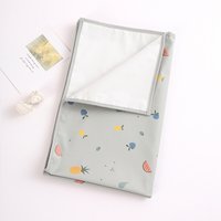 Baby Waterproof Crib Sheet Three Sizes Baby Urine Changing Mat Cotton Reusable Infant Change Diaper Pad Cover Washable Diaper