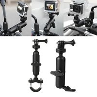 360 Rotating Motorcycle Bike Camera Holder Handlebar Rearview Mirror Mount Bracket For Hero8/7/6/5/4/3+ Action Cameras