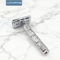 KAMPFE Manual quality razor Adjustable Single Blade Razor With 6 Shave Settings Non-Slip Handle For Men and Women