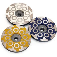 Casaverde 1Pc/Lot 4" Granite Resin Diamond Cup Wheels 100mm Diamond Resin Filled Cup Wheels for Surface Finishing on Stone Tiles image 4