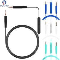POYATU Mic Cable for JBL TUNE 500BT 600BTNC 660NC 700BT 710BT 750BTNC 760NC Replacement Headset Cable Microphone Remote Cords