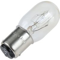 5Pc BA15D 15W 220V Built-in Cabinet Night Lights Sewing Machine Bulb Lamp LED Fridge Light Bulb Warning Light 150lm Machine Tool