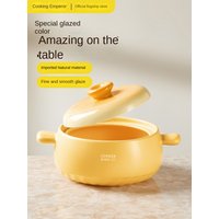 COOKER KING Casserole Special Soup for Gas Stove High Temperature Resistant Dry Burning Rice Casseroles Ceramic Pot