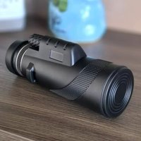 Powerful Monocular Telescope 80x100 Portable Binoculars Long Range Telescope Hunting Camping With Tripod Phone Clip