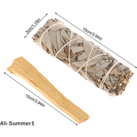 10CM White Sage Bundle California Energy Smudge Stick For Spiritual Incense Stick Burning Aromatherapy Energy Cleansing Bundles