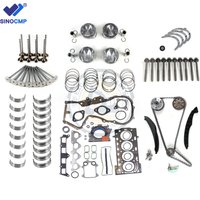 EA111 Engine Overhaul Rebuild Kit & Valves Pistons & Rings Seals Gasket Kit For VW AUDI 1.4 TSI CAVD CTHD BLG BMY