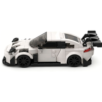 346PCS MOC City Champions Super Car Sports 911 GT3 Rs Model Technology DIY Assembly Building Blocks Display Birthday Gift Home
