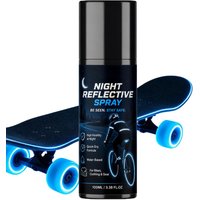 AliExpress NONE Clear Reflective Spray Paint Instant Odorless Fluorescent Coating Painting 100ml Night Biking Glow Paint Agent For Car Bike