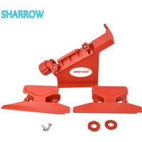 Adjustable Fletching Jig Clamp Straight Helical Feather Arrow Vanes DIY for Archery Bow and Arrow Hunting Shooting Accessories