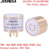 1PC 6063 EZ90 CV493 6202 6X4 TO 6Z4 7Pin TO 7Pin Tube DIY Audio Vacuum Tube Amplifier Convert Socket Adapter Free Shipping