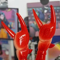Creative Lobster Paw Ballpoint Pen Personality Crab Clip Pliers Pen Office Supplies Students Prize Gift Funny Pen Stationery
