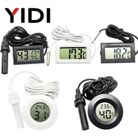 Mini LCD Digital Thermometer Hygrometer Gauge Tester Probe Incubator Aquarium Temperature Humidity Meter Sensor Detector Tester