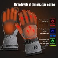 AliExpress NONE Heating Hand Warmer Electric Thermal Gloves Waterproof Snowboard Cycling Motorcycle Bicycle Ski Outdoor Winter Gloves