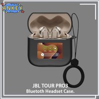 Case for JBL Tour Pro3 Protective Cover Anti-fall Soft Silicone Wireless Bluetooth Earbuds Carrying