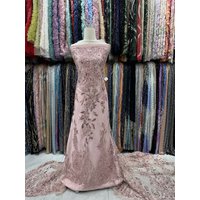 Exquisite High-end Dignified Hot Sale Quality Fabric Handmade Embroidery Net Lace Beads With For Making Women Wedding Dress