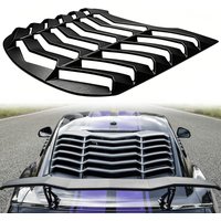 Rear Window Louver for Ford Mustang 2015-2026 Windshield Scoop Sun Shade Cover Vent Exterior Accessories GT Lambo Style ABS