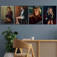 H-Hilary Duff Luck... Or Something Poster HD Posters Home Room Bar Cafe Decor Wall Art Painting Picture