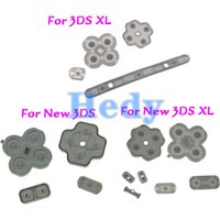 2sets Replacement For NEW 3DSXL 3DSLL Rubber Keypad Conducting Buttons Conductive Dpad Pad For New 3DS XL LL Game Repair