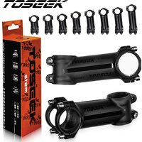 AliExpress TOSEEK Toseek Bicycle Stem 3D Forging MTB Power Bike Table 6/7/17 Degree Mountain Bike Handlebar Stem 60/70/80/90/100/110/120mm