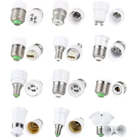 E14 E27 Male to E12 GU10 G9 B22 MR16 Female Lamp Base Holder Adapter for Household Corn Light LED Bulb Socket Converter Adapter