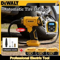 AliExpress Dewalt 2026 NEw DEWALT Automatic Tire Inflator Battery Air Compressor Cordless Electric Pump with Digital Pressure Gauge for Car Bike