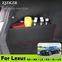 Przegródki do bagażnika samochodowego Lexus RX NX LX IS UX CT GS LS ES ES300h ES200, boczne ścianki przegrody, osłona przegrody bagażnika.