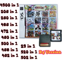 4300 in 1 Compilation Pokemon Game Cards DS NDS 3DS 3DS NDSL Game Cartridge Card Video Game Handheld Player (R4 card) image 4