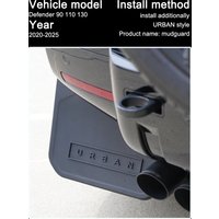URBAN Type Mudguard for LAND ROVER DEFENDER 90 110 2020-2025 L663 Fender Exterior Decoration Accessories