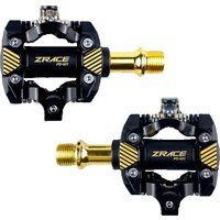 AliExpress ZRACE PD-M1 SPD Pedals - GOLD, Self-Locking Pedals MTB Components Using for Bicycle Racing Mountain Bike, 332g