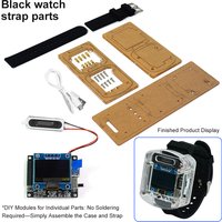 XIAOZHI AI Voice Smart Watch, ESP32-S3 N16R8 Development Board 0.96 inch OLED Rechargeable Battery for AI Dialogue Robot DIY