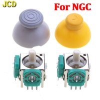 JCD 3D Analog Joystick Sensor Module Replacement For NGC Controller Thumbstick Cap Button Mushroom Rocker Cover