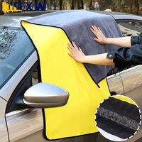 Super Absorbent Thicken Soft Drying Cloth Car Body Washing Towels Double Layer Clean High Water Absorption Car Wash Drying Cloth