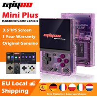 Console de jeux portable Miyoo Mini Plus, écran IPS 3,5 pouces, système Linux, avec Wi-Fi et boîtier RTC. Simulateur de jeux vidéo Mini+, cadeau idéal pour les amateurs de jeux rétro classiques
